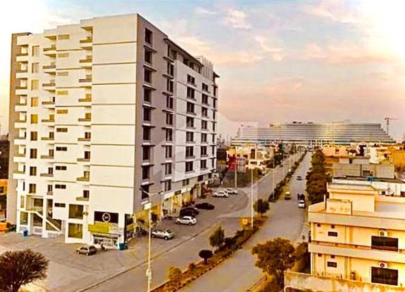 Atrium High Suite 2Bed Family Apartment Near Giga Mall Islamabad Zewnętrze zdjęcie